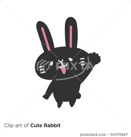 Rabbit character illustration series "Greetings" Rabbit character illustration series "Greetings" 94370987