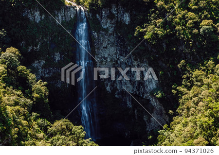 Espraiado Canyon with waterfall in Santa Catarina 94371026