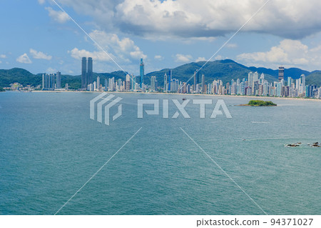 Balneario Camboriu in Brazil and Atlantic ocean 94371027