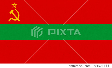 flag of Pridnestrovian Moldavian Republic. Flag of Transnistria 94371111
