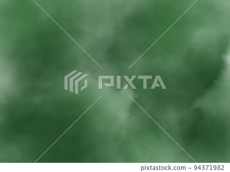 Dark green watercolor background material Dark green watercolor background material 94371982