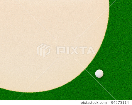Golf image background material 94375114