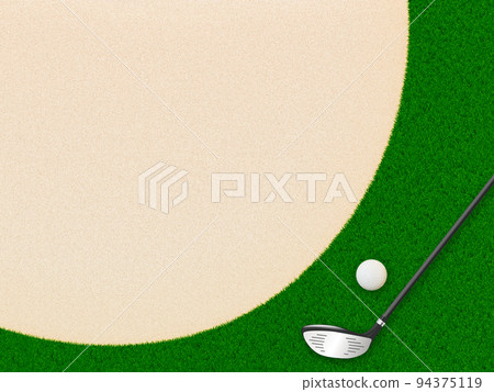 Golf image background material 94375119