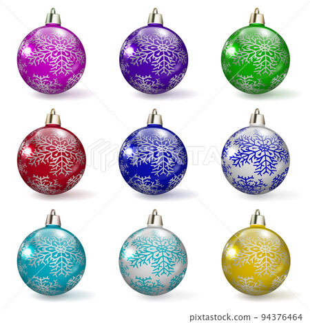 Set of Christmas balls Set of Christmas balls 94376464