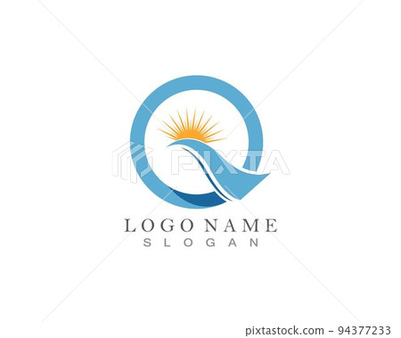 River Logo Template vector icon River Logo Template vector icon 94377233