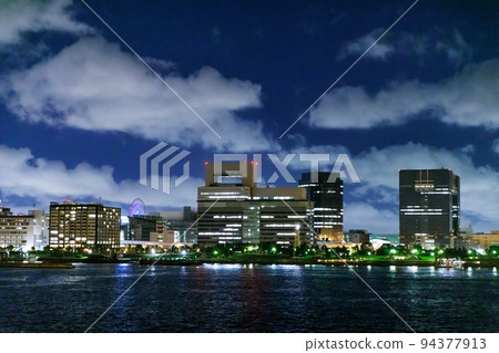 Night view of Tokyo bay area Night view of Tokyo bay area 94377913