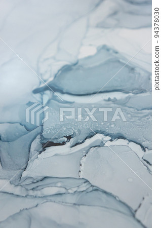 Ink, paint, abstract. Colorful abstract painting background. Highly-textured oil paint. Alcohol ink modern abstract painting, modern contemporary art. 94378030