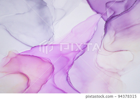 Ink, paint, abstract. Colorful abstract painting background. Highly-textured oil paint. Alcohol ink modern abstract painting, modern contemporary art. 94378315