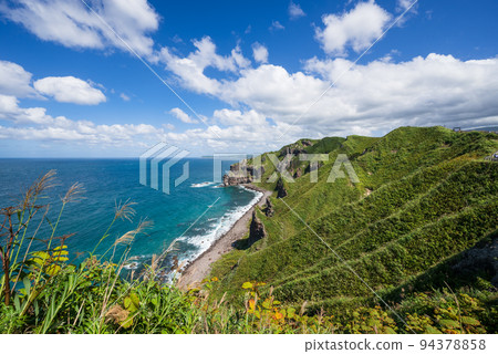 Shakotan blue ocean Cove of Cape Kamui 94378858