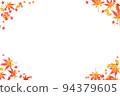 Colored leaves background 94379605
