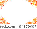 Colored leaves background 94379607