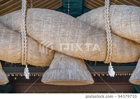 Izumo Taisha Shrine Kagura Hall Large Shimenawa (Izumo City, Shimane Prefecture) 94379710