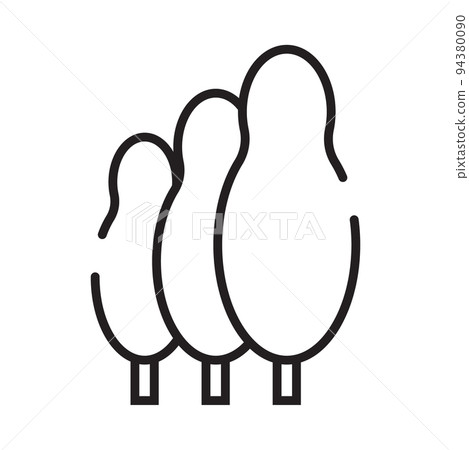 Tree icon that is suitable for your modern business Tree icon that is suitable for your modern business 94380090