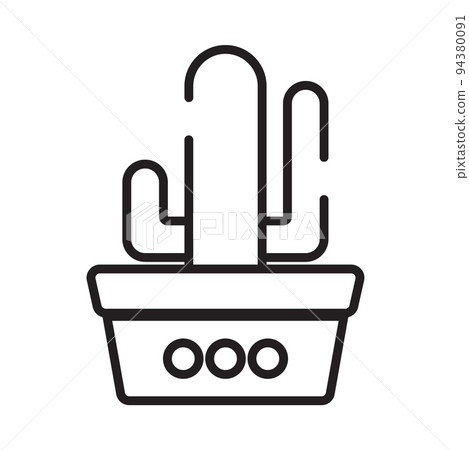 Potted plant icon that is suitable for your modern business 94380091