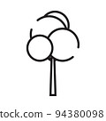 Tree icon that is suitable for your modern business 94380098