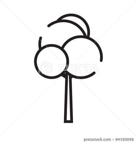 Tree icon that is suitable for your modern business Tree icon that is suitable for your modern business 94380098