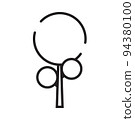 Tree icon that is suitable for your modern business 94380100