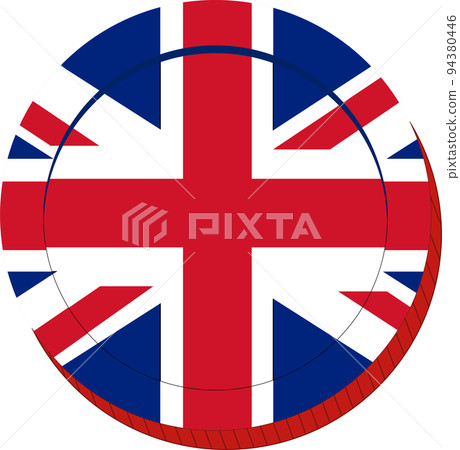 British Flag hand drawn,Pound sterling hand drawn British Flag hand drawn,Pound sterling hand drawn 94380446