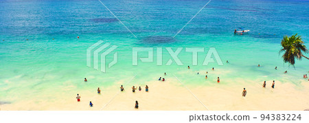 加勒比美麗的圖倫海灘 加勒比美麗的圖倫海灘 94383224