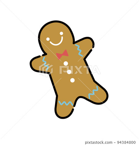 簡單可愛的薑餅圖 94384800