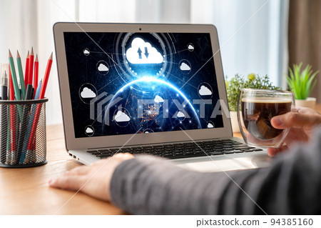 Cloud computing software for modish remote work Cloud computing software for modish remote work 94385160