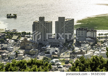 Hotel Beniya from Suwa Tateishi Park (Suwa City, Nagano Prefecture) Hotel Beniya from Suwa Tateishi Park (Suwa City, Nagano Prefecture) 94385300