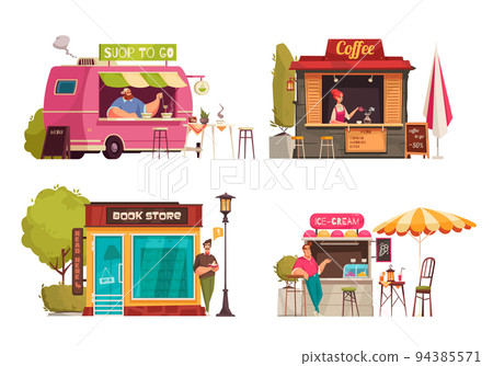 Owner Of Small Business 2x2 Design Concept 94385571