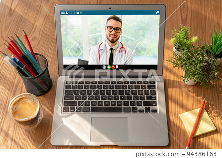 Doctor video call online by modish telemedicine software application Doctor video call online by modish telemedicine software application 94386163