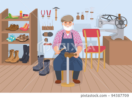 Shoes Repairing Master Composition 94387709