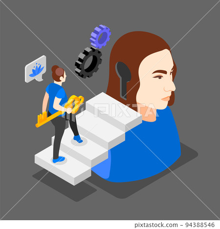 Unlock Your Brain Composition Unlock Your Brain Composition 94388546