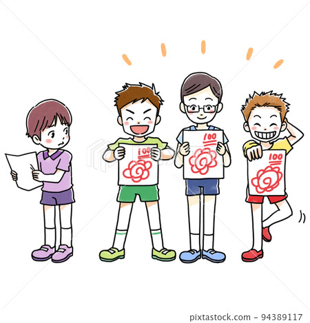 關心測試結果的男孩 關心測試結果的男孩 94389117