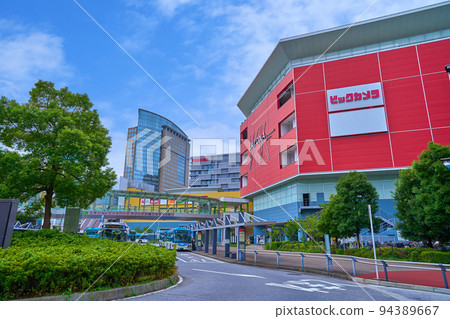 神奈川縣川崎市西外區川崎站 Lazona Plaza 向 Lazona Kawasaki Plaza 看去 94389667