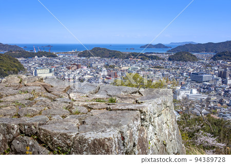 從城山眺望佐伯市 從城山眺望佐伯市 94389728