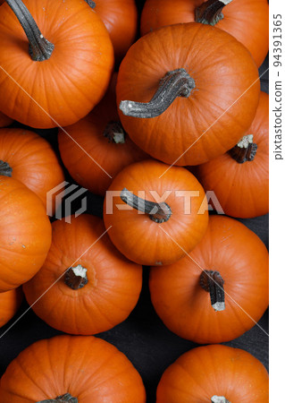 Dark pumpkin background 94391365