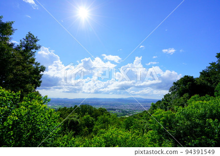 從奈良奧山車道前往生駒山 94391549