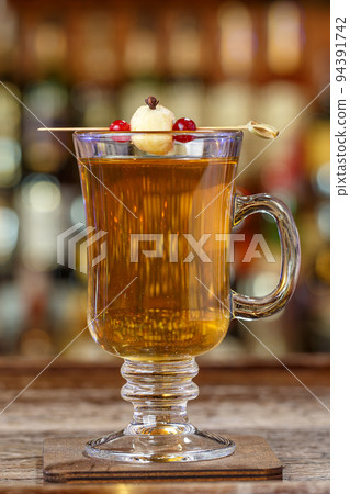 Hot mulled wine photo for menu 94391742