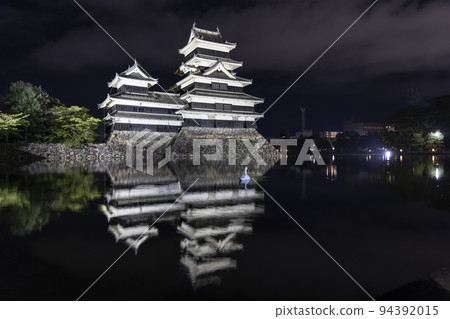 National Treasure Matsumoto Castle Night face 94392015
