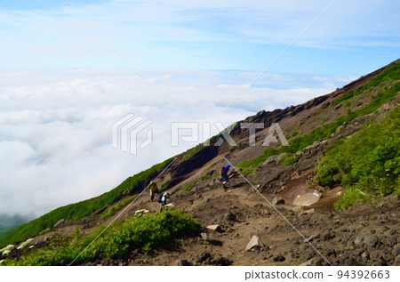 Iwate mountain illustration 4 94392663