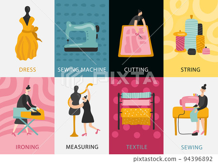 Garment Factory Flat Cards 94396892