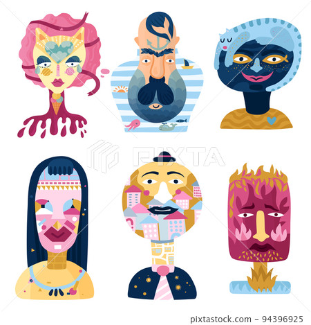 Human Inner World Set Human Inner World Set 94396925