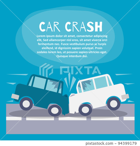 Car crash poster 94399179