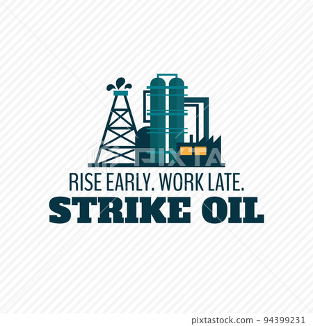 Oil industry poster Oil industry poster 94399231