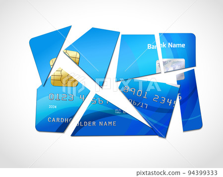 Debt bankruptcy symbol Debt bankruptcy symbol 94399333