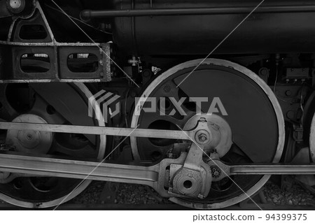 Driving wheel of D51 type steam locomotive 94399375