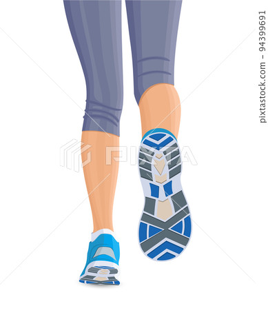 Runing female legs Runing female legs 94399691