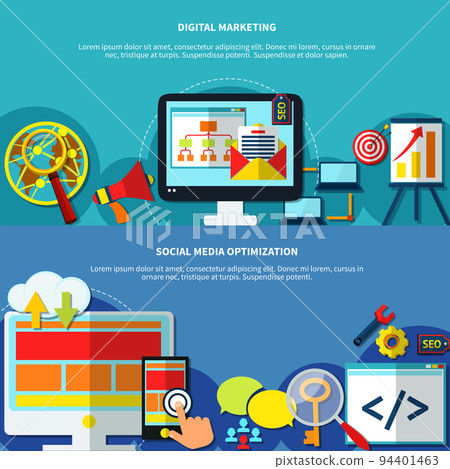 Website Promotion Banners Set 94401463