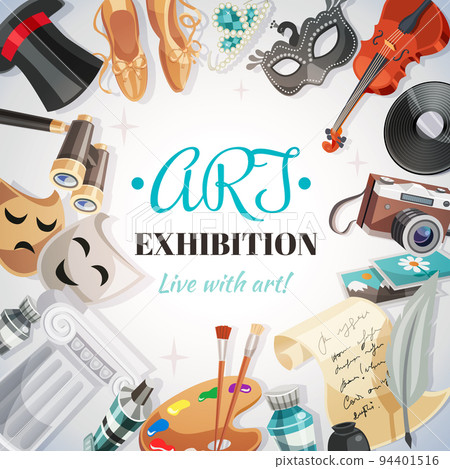 Art Exhibition Illustration 94401516