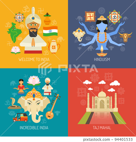 India Concept Set 94401533