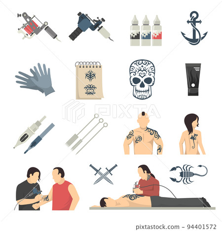 attoo Studio Flat Icons Collection attoo Studio Flat Icons Collection 94401572