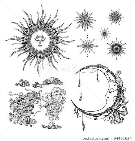 Stars Moon And Wind Stars Moon And Wind 94401624